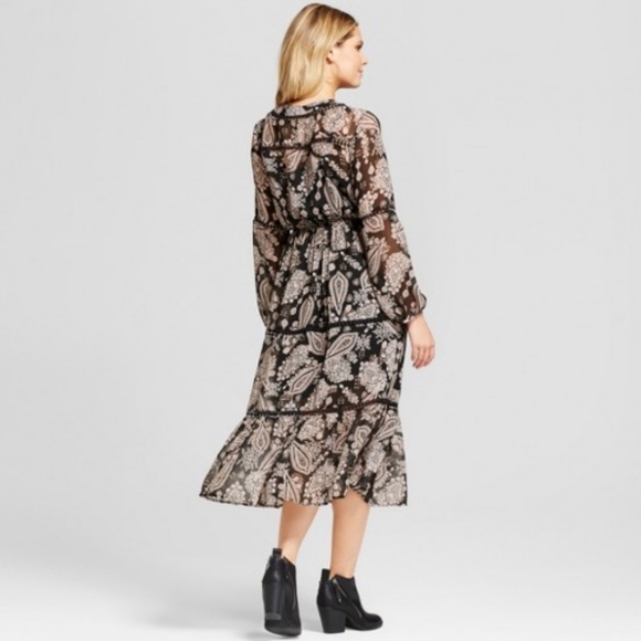 Knox Rose Printed Button Front Midi Dress - Picture 2 of 8